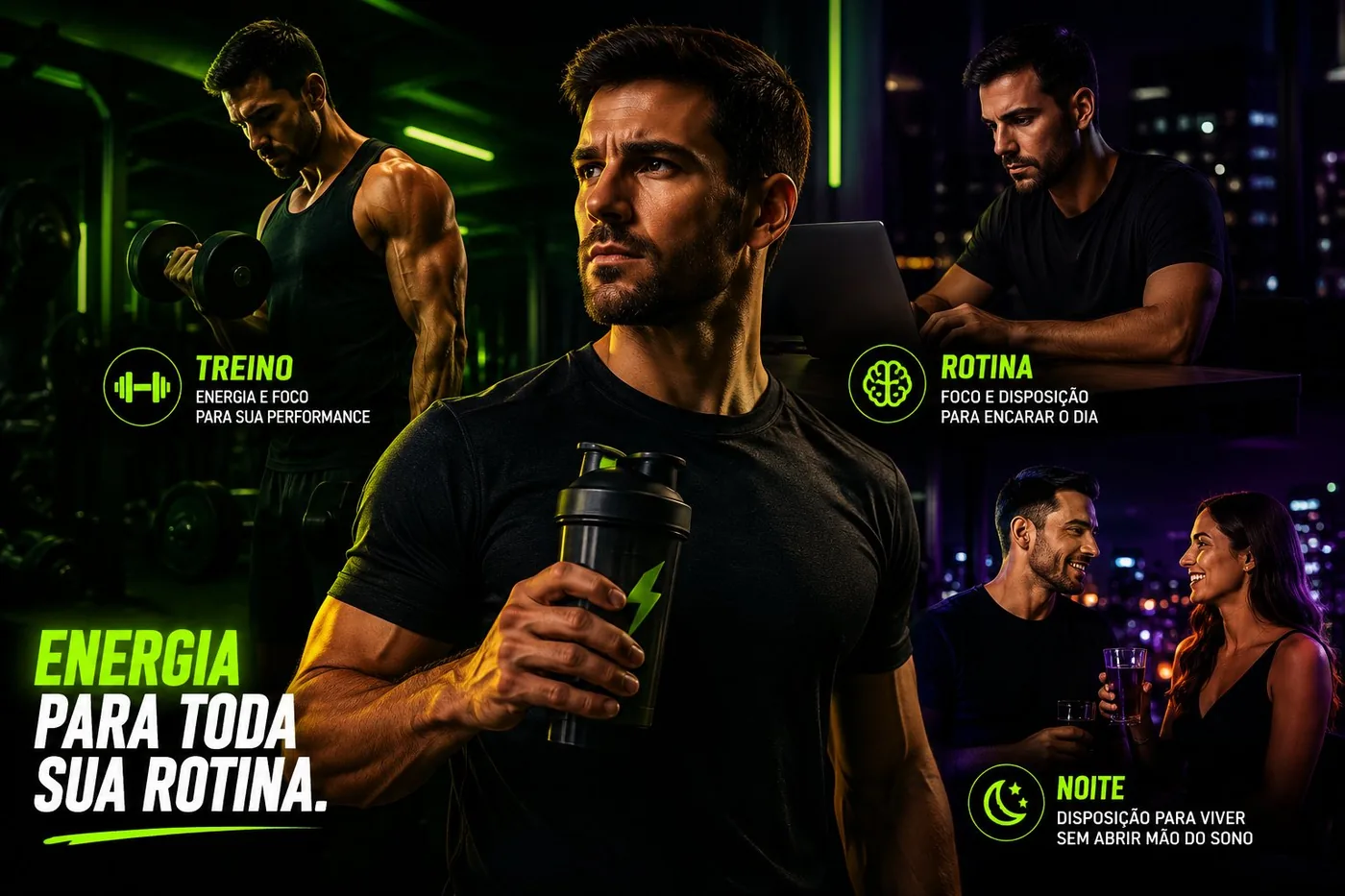 TOTAL FORCE — energia para o treino, a rotina e a noite